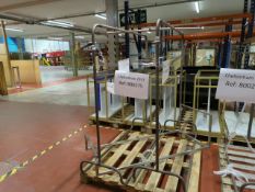 NO RESERVE - 3 x Clothes Display Rails