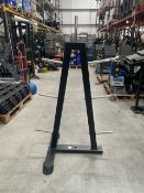 NO RESERVE 6 Arm Weight Plate Storage