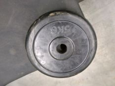 NO RESERVE 5kg Plain Unbranded Plates x4