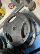 NO RESERVE Jordan Metal Weight Plates 25kg x2