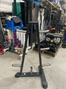 NO RESERVE 6 Arm Weight Plate Storage