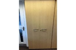 NO RESERVE Storage Cupboards x2