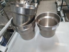 4 x bain marie gastronomes