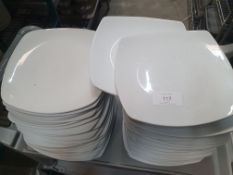 40 x 25cm square plates