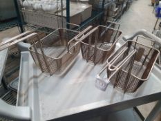 3 x fryer baskets