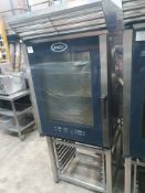Unox 10 Grid Electric Combi Oven With Stand And Hood