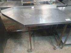 Stainless Steel Table On Casters