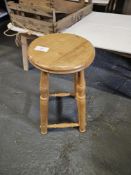 wooden stool