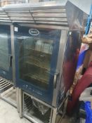 Unox 10 Grid Electric Combi Oven With Stand And Hood
