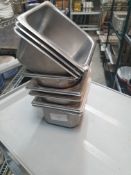 9 x 1/6 gastronomes