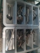 2 x Cutlery Trays & Contents