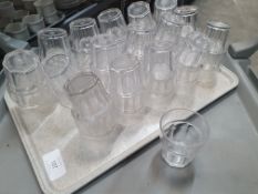 30+ x small plastic soda glasses