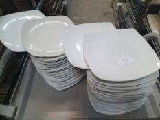 40 x 25cm square plates