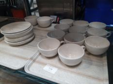 cups and saucers