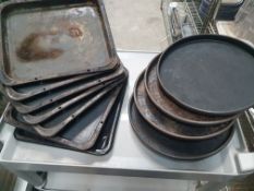 Merrychef turntables and baking trays