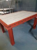 Industrial effect table