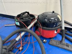 Henry Hoovers x2 - 1 x standard model and 1 x Wet & Dry Model