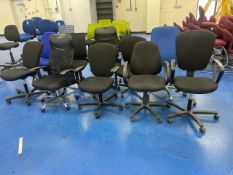 Job Lot Of 10 x Assorted Office Chairs
