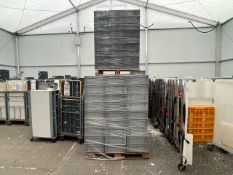 Approximately 270 Small Heavy Duty Plastic Storage Containers/Totes/Crates On 3 Pallets