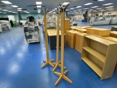 Wooden Coat Stands x 3
