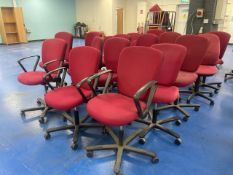 Job Lot Of Approximately 19 Adjustable Office Chairs