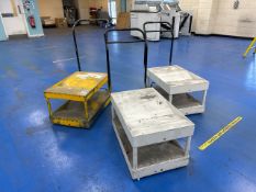 Metal Warehousing Trolleys x3