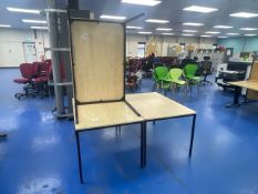 NO RESERVE 3 x Straight Rectangular Office Desks