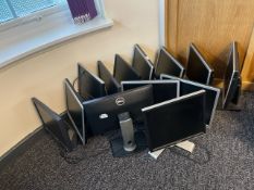 No Reserve - 13 Assorted Monitors From Dell & Hanns G