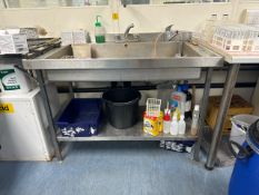 No Reserve - Stainless Steel Sink Unit