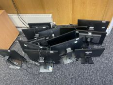 No Reserve - 14 Assorted Monitors From Dell, Samsung, LG