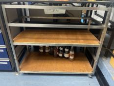 No Reserve - Under Counter Trolley Steel Frame