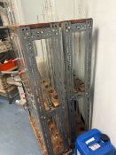 NO RESERVE Glass Tubes and Trolleys x2