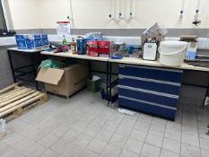 No Reserve - Mobile Work Tables x4