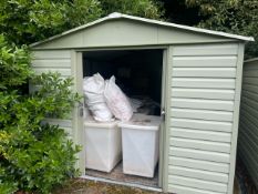 Yard Master Green Metal Shed