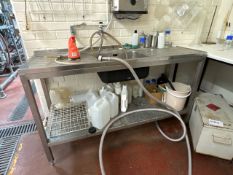 No Reserve - Stainless Steel Sink Unit