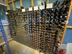 NO RESERVE Wooden & Metal Wine Racks x2