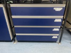 No Reserve - 4 Drawer Wooden Unit