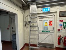 NO RESERVE Set of Metal Ladders