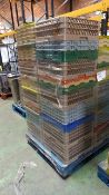 NO RESERVE, 1 x Pallet of Mixed Empty Glass Racks