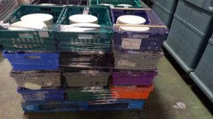 NO RESERVE, Pallet of Catering / Restaurant Plates