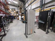 NO RESERVE Floor Mat Stand