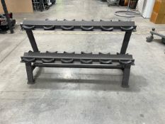 Physical Dumbbell Stand for 12 x Dumbells