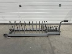 Horizontal Weight Plate Stand