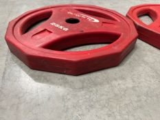 Eurosport Red Plates 25kg x2