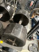 NO RESERVE Pair Of Iron Grip Dumbbells 42kg