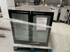 Prodis Black Undercounter Fridge x 2
