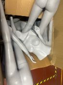 Box Of Mannequin Parts