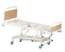 x5 Sidhil Kings Fund Manual Hydraulic Lift and 2 Way Tilt Hospital Beds, complete with mattresses