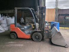Toyota Tonero 25 2.5 tonne Diesel Forklift 2009