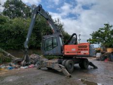 2011 ATLAS MH230 Material Handler 5 Tine Grab